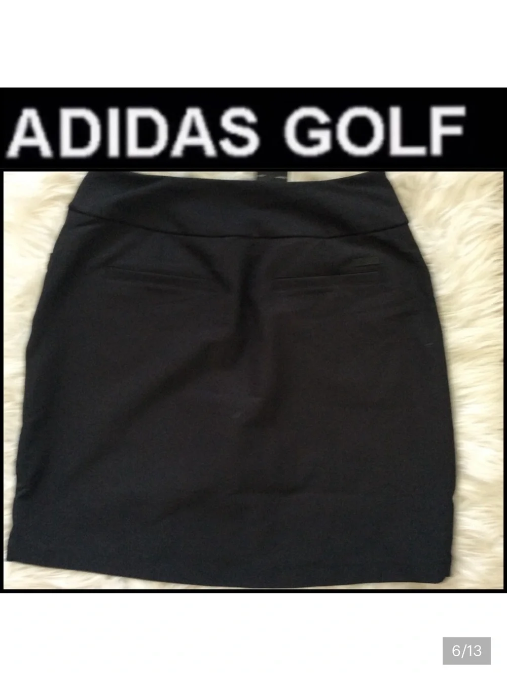 NWT Adidas Golf Star Plon Skort